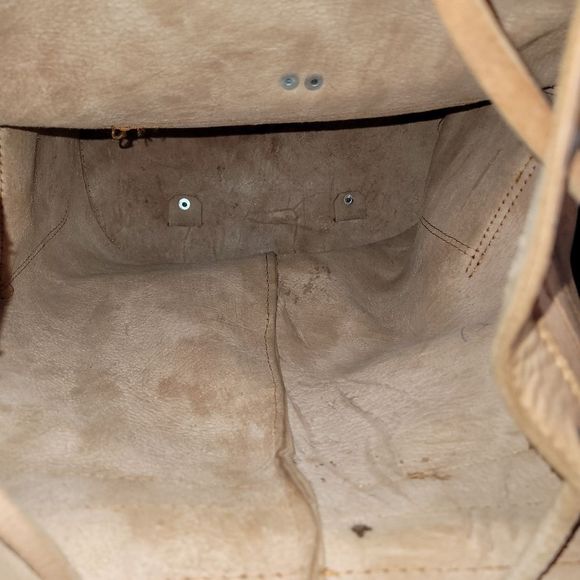 UNBRANDED LEATHER BACKPACK PURSE - Picture 6 of 13